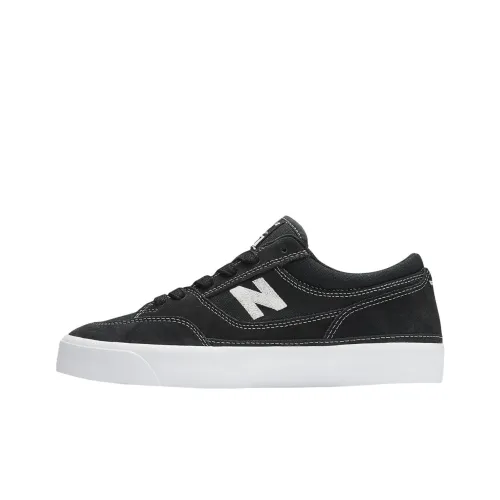 New Balance Numeric Franky Villani 417 Anti Slip Wear Resistant Low Top Skateboard Shoes Unisex Black