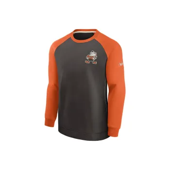 Nike Dri FIT Historic Sweatshirt NFL Cleveland Browns Team Men's Brown