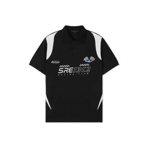 Cabbeen Polo Shirt Men's Coal Black