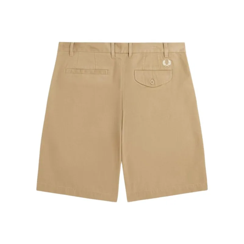 FRED PERRY Casual Shorts Men's Beige-1