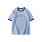 [100% cotton]Glacier Blue (Tf Facial Design Black Text)