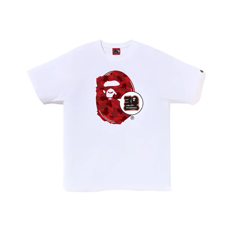 Bape Store Rakuten Fashion Bape 30th Anniversary Ape Head Tee Set-1