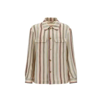 ETRO Striped Buttoned Overshirt