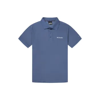 Columbia Polo Shirts Men Dark Blue