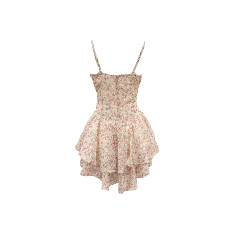 GLEE DIARY Slip Dress Women's Multicolor-1