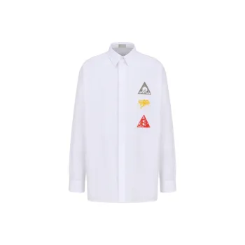 DIOR Graphic Print Long Sleeved Shirt