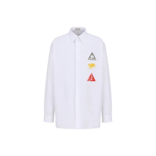 DIOR Graphic Print Long Sleeved Shirt