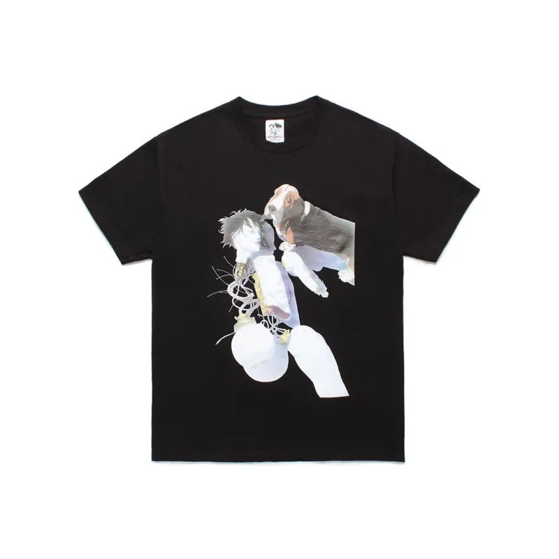 WACKO MARIA x GONGKEJIDONGDUI 2 LIANMINGKUAN T Shirt Unisex Black-0