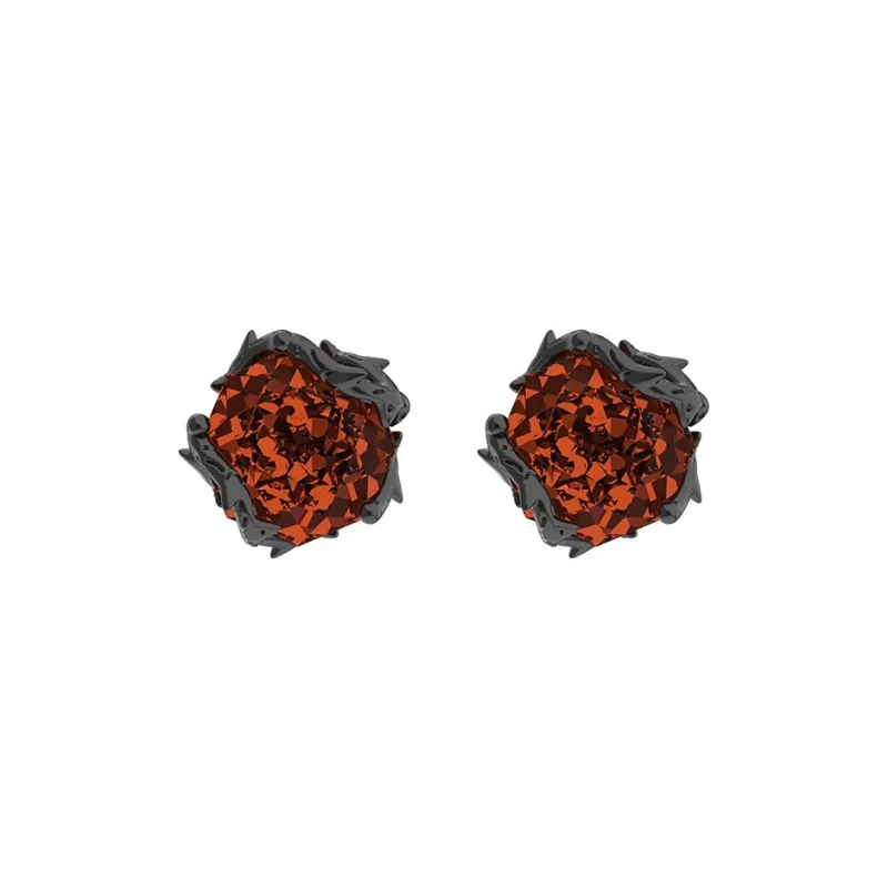 ICEGANG S925 Silver Stud Earrings Unisex-6