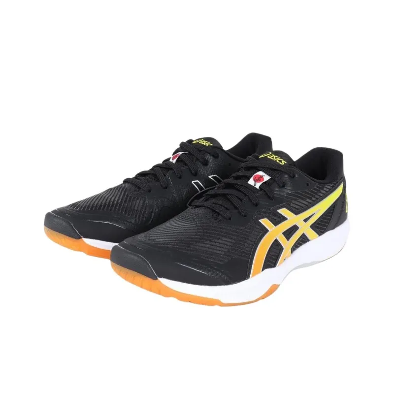 Asics ROTE JAPAN LYTE FF 3 Anti Slip Wear Resistant Low Top Training Shoes Unisex Black Yellow-2