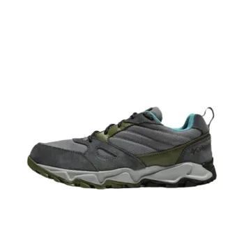 Columbia IVO Trail Anti Slip Wear Resistant Low Top Hiking Shoes Women's Gray Green