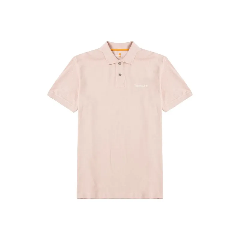 Timberland Polo Shirts Men Pink-0