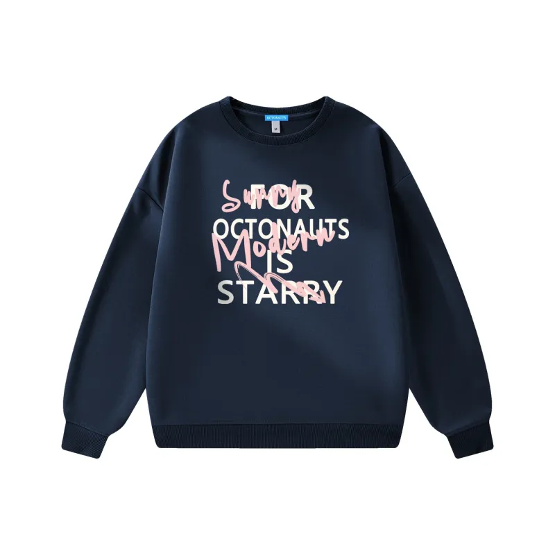 Small Columns Under The Sea Sweatshirt Unisex-2