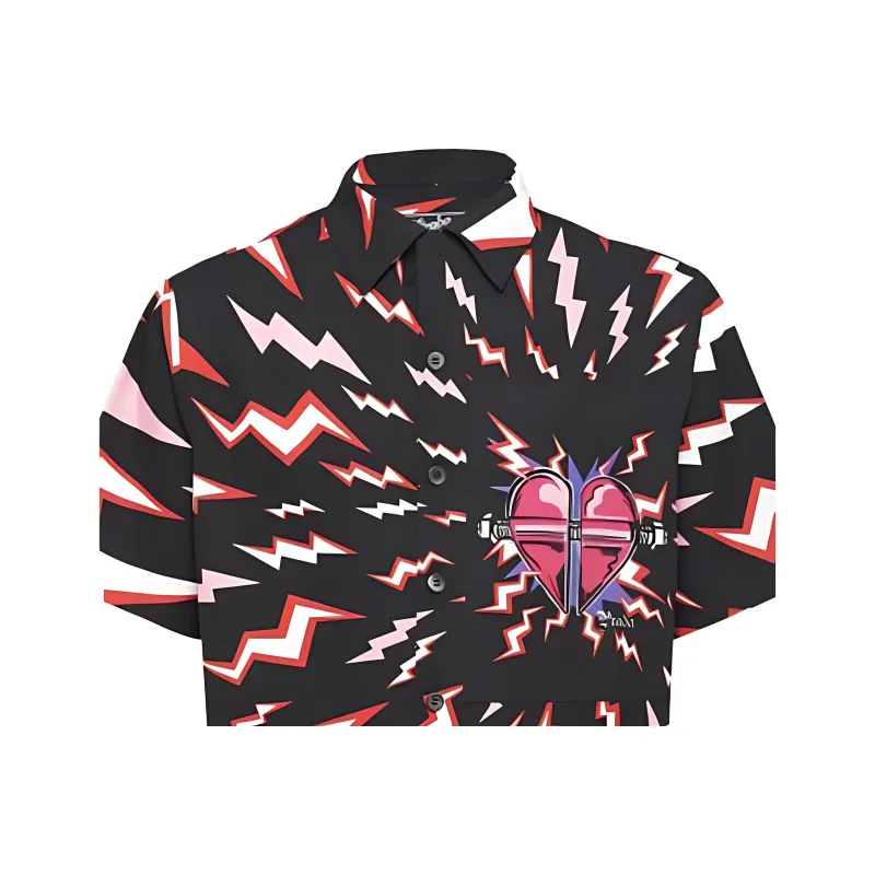 PRADA Shirts Men Black-2