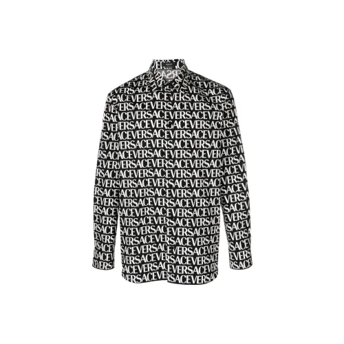 VERSACE Shirts Men Black