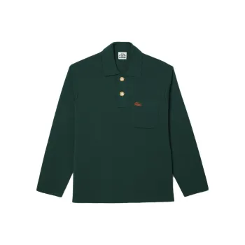 LACOSTE Polo Shirts Men Green