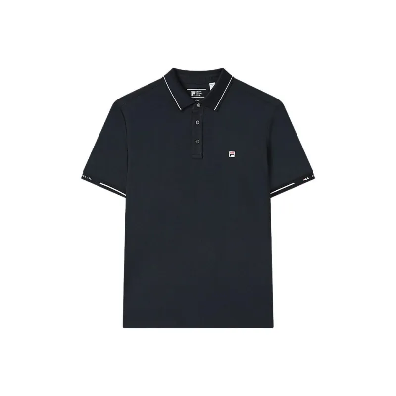 FILA SS23 Polo Shirt Men's Legend Blue-0