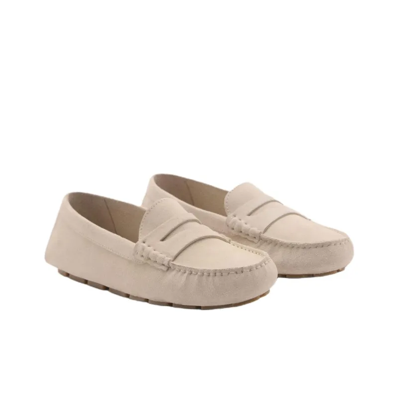 MANGO Loafers Women's Light Umber-1