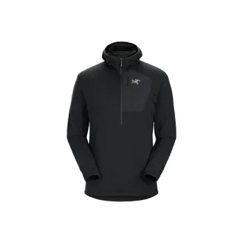 Arcteryx DELTA 1/2 Delta 1/2 Zip Neck Hoody Men's Sweatshirt Men's Black