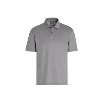Zzegna Polo Shirts Men Gray