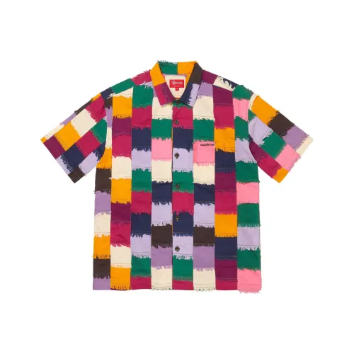 Supreme Patchwork S/S Shirt