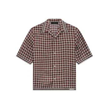 AMIRI Ma Quad Bowling Shirt