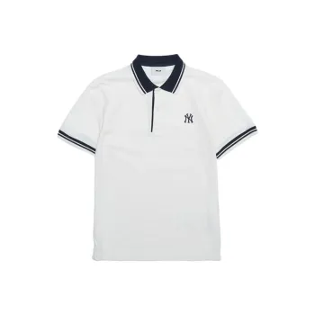 MLB New York Yankees Polo Shirt Unisex Ivory