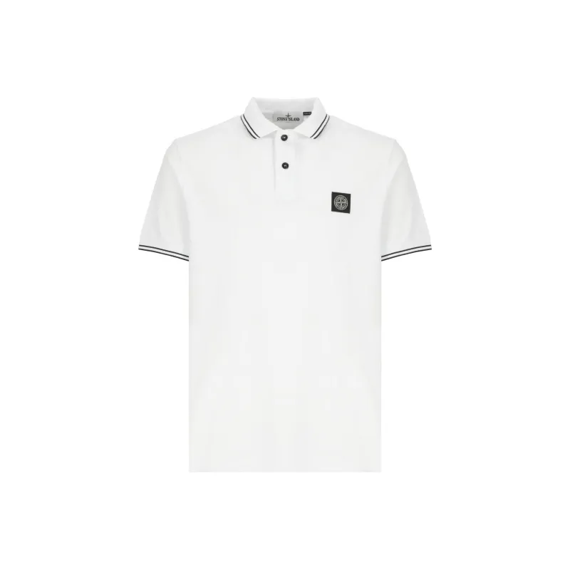 STONE ISLAND Compass badge Polo Shirt-0