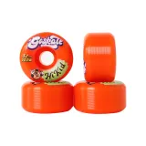 Orange Color Action Wheels (52mm 102a) Set of 4