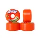 Orange Color Action Wheels (52mm 102a) Set of 4
