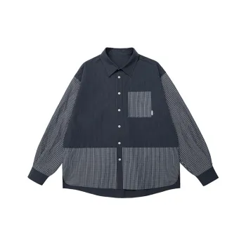 URBAN STANDARD Shirt Men's Navy Blue