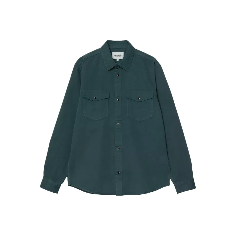 Carhartt WIP Shirts Men Pine Green-0