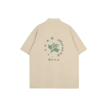 GUKUUL Polo Shirts Unisex Khaki