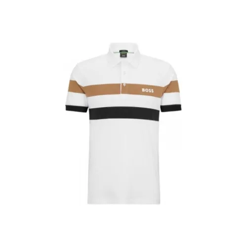 HUGO BOSS Polo Shirt Men's White