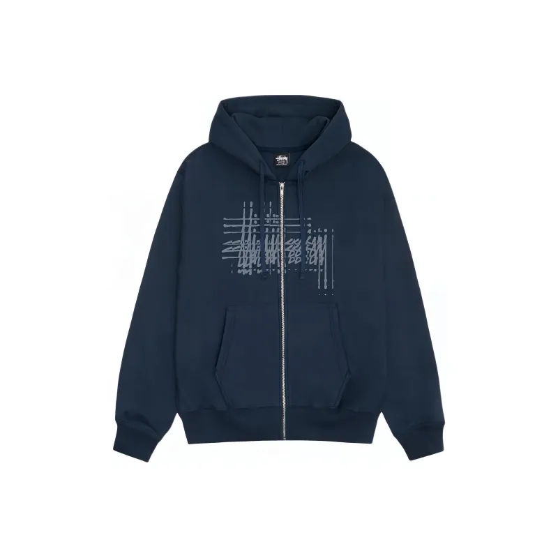 Stussy Refracted Zip Hoodie-6