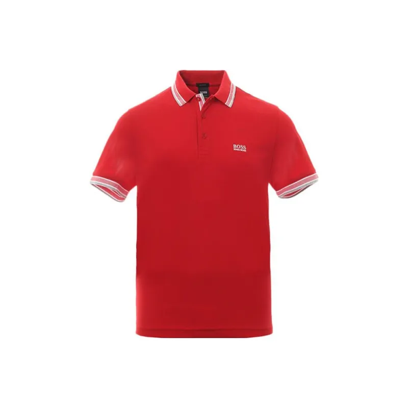 HUGO BOSS SS23 Polo Shirt Men's Red-0