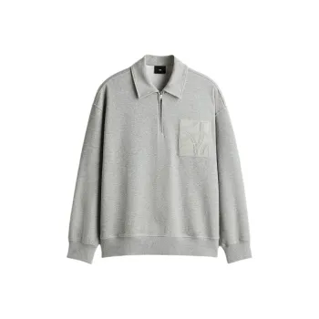 H&M New Year Polo Shirts Men Gray