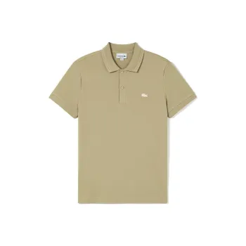 LACOSTE Polo Shirts Men Camel