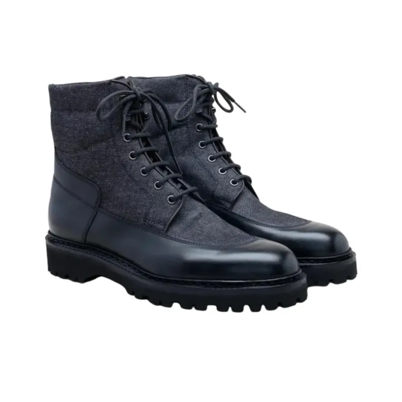 JOHN LOBB Peak Ankle Boots Men's Black-2
