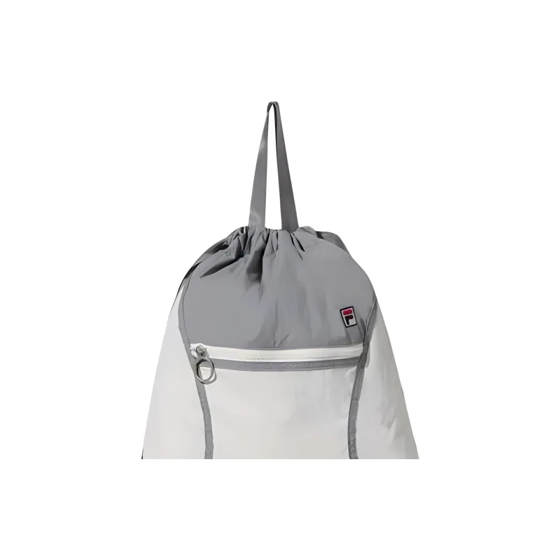 FILA Nylon Backpack Regular Unisex Gray-3