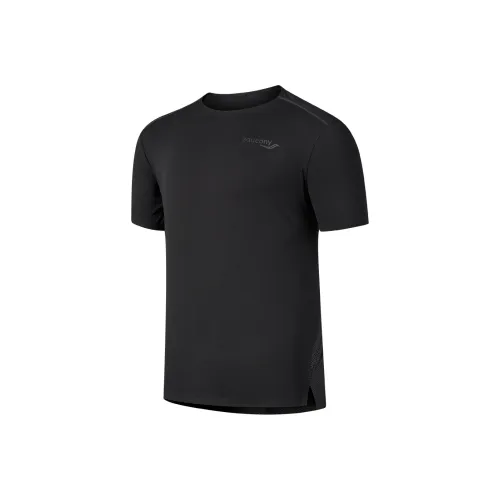 Saucony T Shirt Men's Jet Black