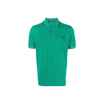 FRED PERRY Twin Tipped Short Sleeved Polo Shirt
