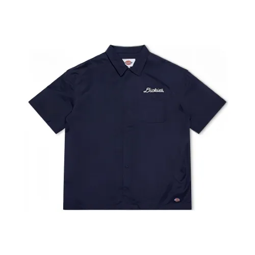 Dickies Shirts Unisex Dark Navy Blue