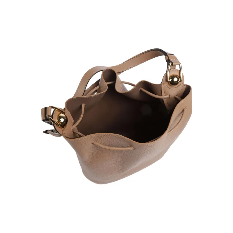 Furla Calfskin Handbag Women's Desert-3