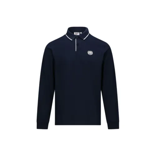 Reebok Polo Shirt Men's Navy Blue