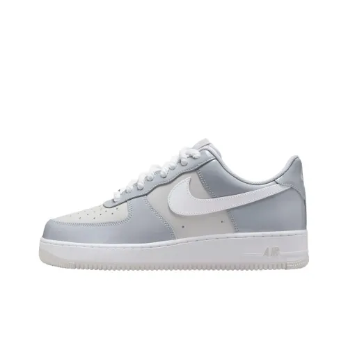 Nike Air Force 1 Anti Slip Wear Resistant Low Top Skateboard Shoes Men
s Gray