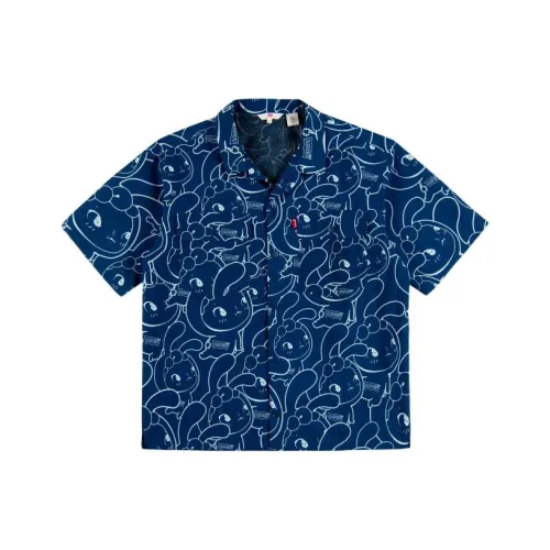 Levis Shirts Unisex Blue