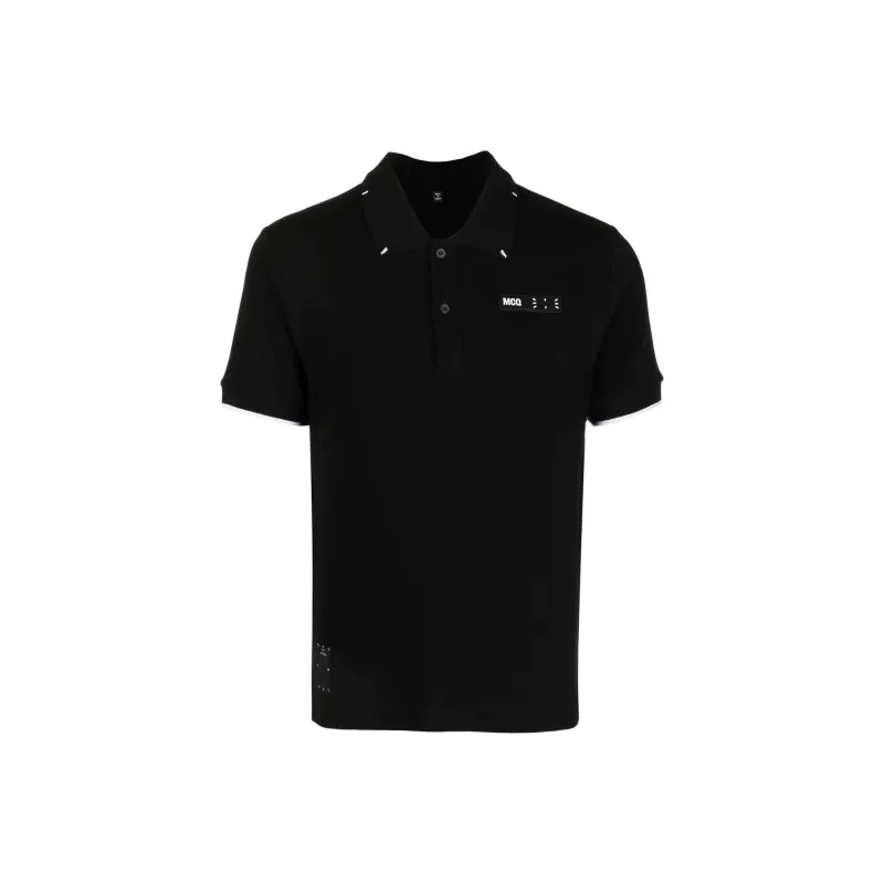 McQ Alexander McQueen Polo Shirts Men Black-0