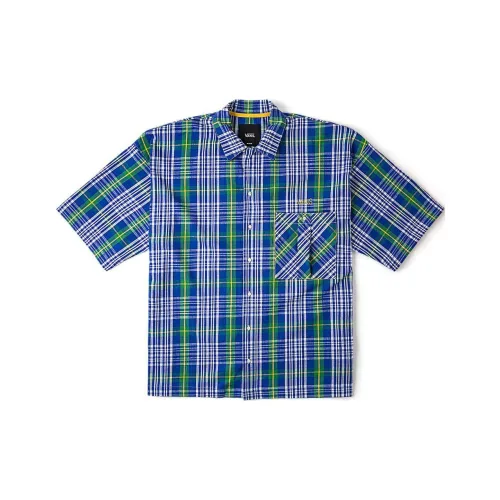 Vans TOKYO DESIGN COLLECTIVE Shirt Unisex Blue Plaid