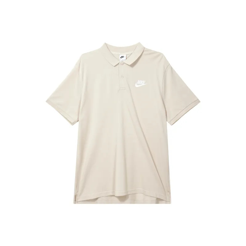 Nike Polo Shirts Men Beige-0